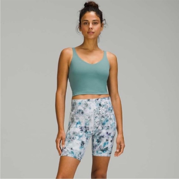 Lululemon Size 16 Align Shorts 8" Kaleidofloral Excellent condition Nulu Fabric - Picture 1 of 6